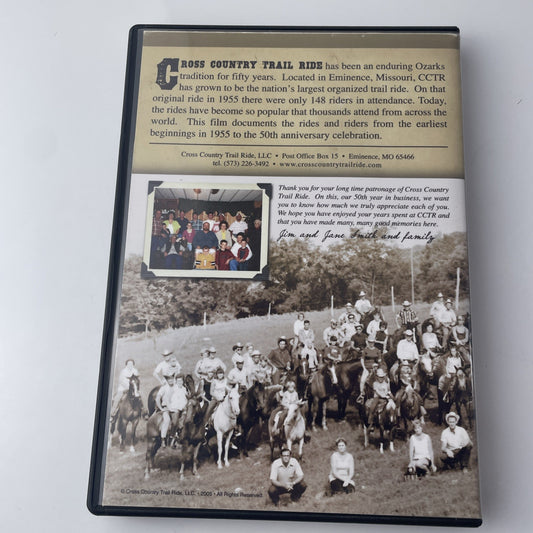Ozarks Horseback. 50 Years Of CCTR, 50th Ann Cross Country Trail Ride DVD,