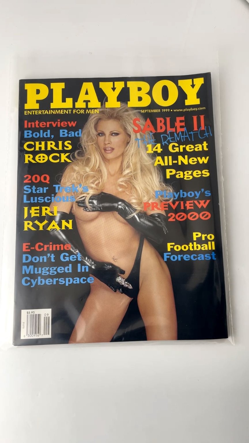 Playboy September 1999 Chris Rock Sable II Illustrated Magazine