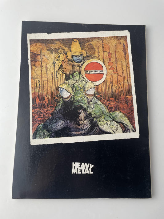 Vintage Heavy Metal Magazine December 1992 15th Anniversary Sci-Fi Fantasy Art
