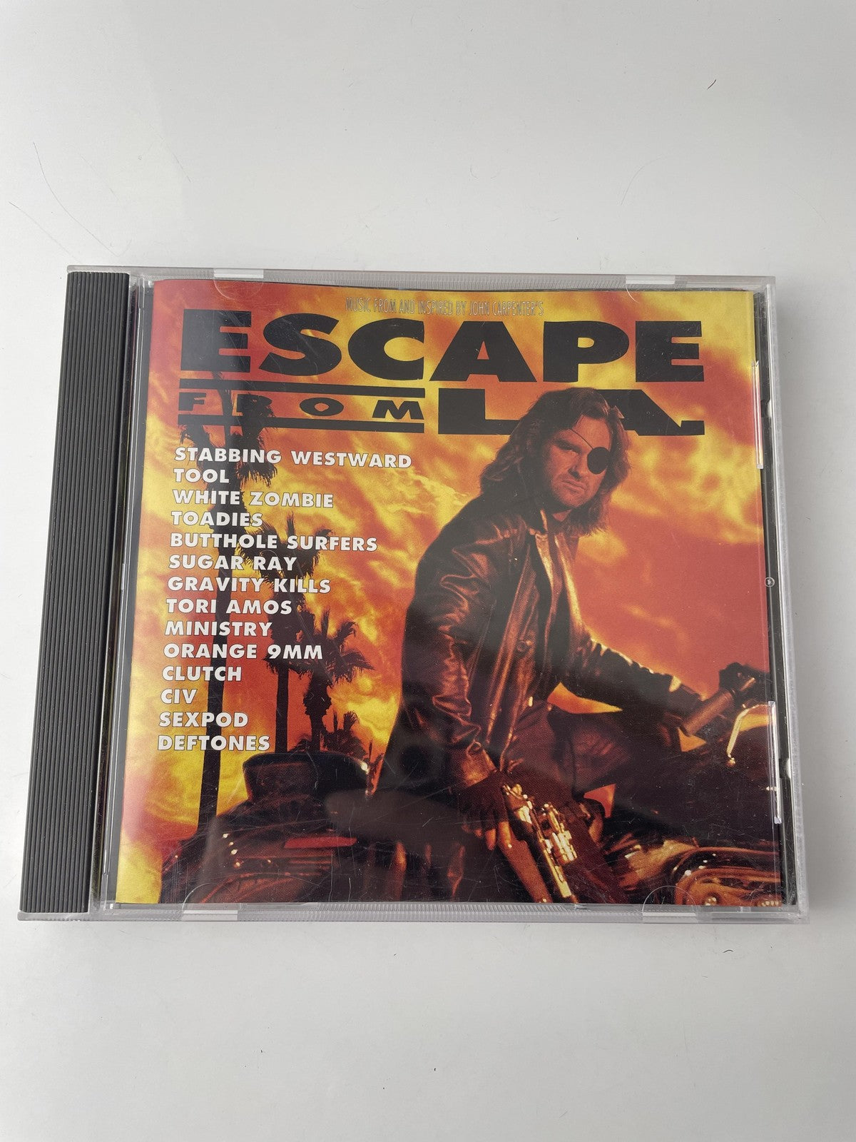 Vintage Escape from L.A. Soundtrack CD 1996 Tool Deftones White Zombie Tori Amos