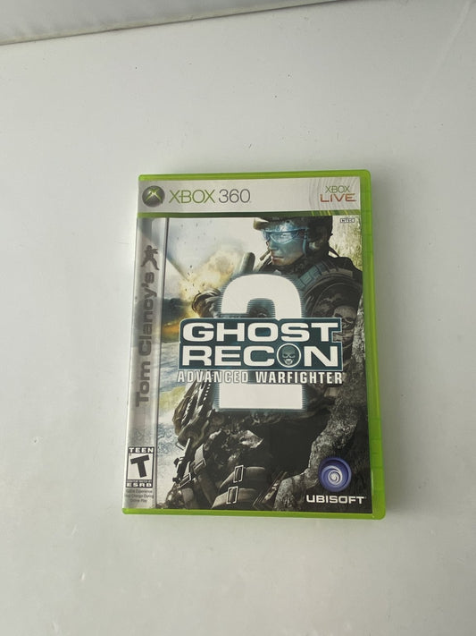 Tom Clancy's Ghost Recon Advanced Warfighter 2 Xbox 360 Video Game Tactical