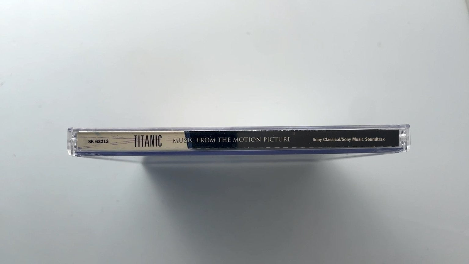 James Horner - Titanic Music From Motion Picture CD 1997 Sony Classical