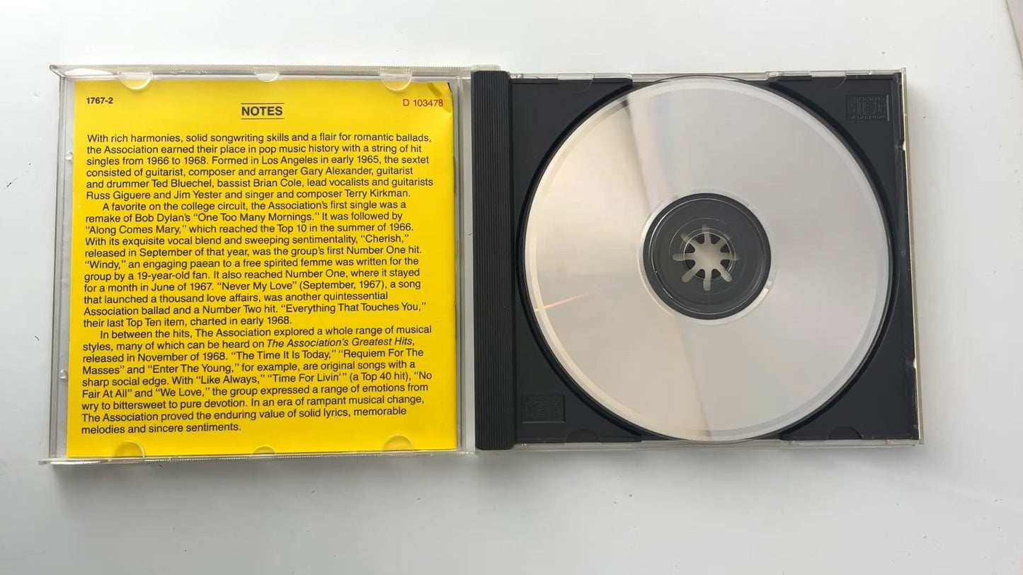 The Association - Greatest Hits! CD 1968 Pop Rock Warner Bros. 1767-2