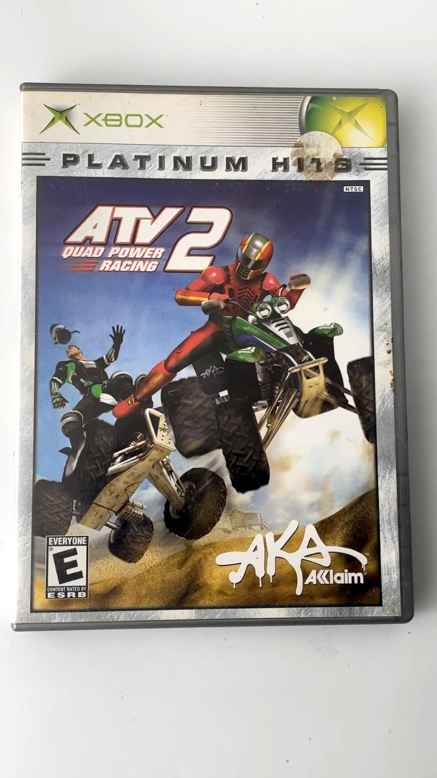 ATV Quad Power Racing 2 Platinum Hits Xbox Video Game Multiplayer