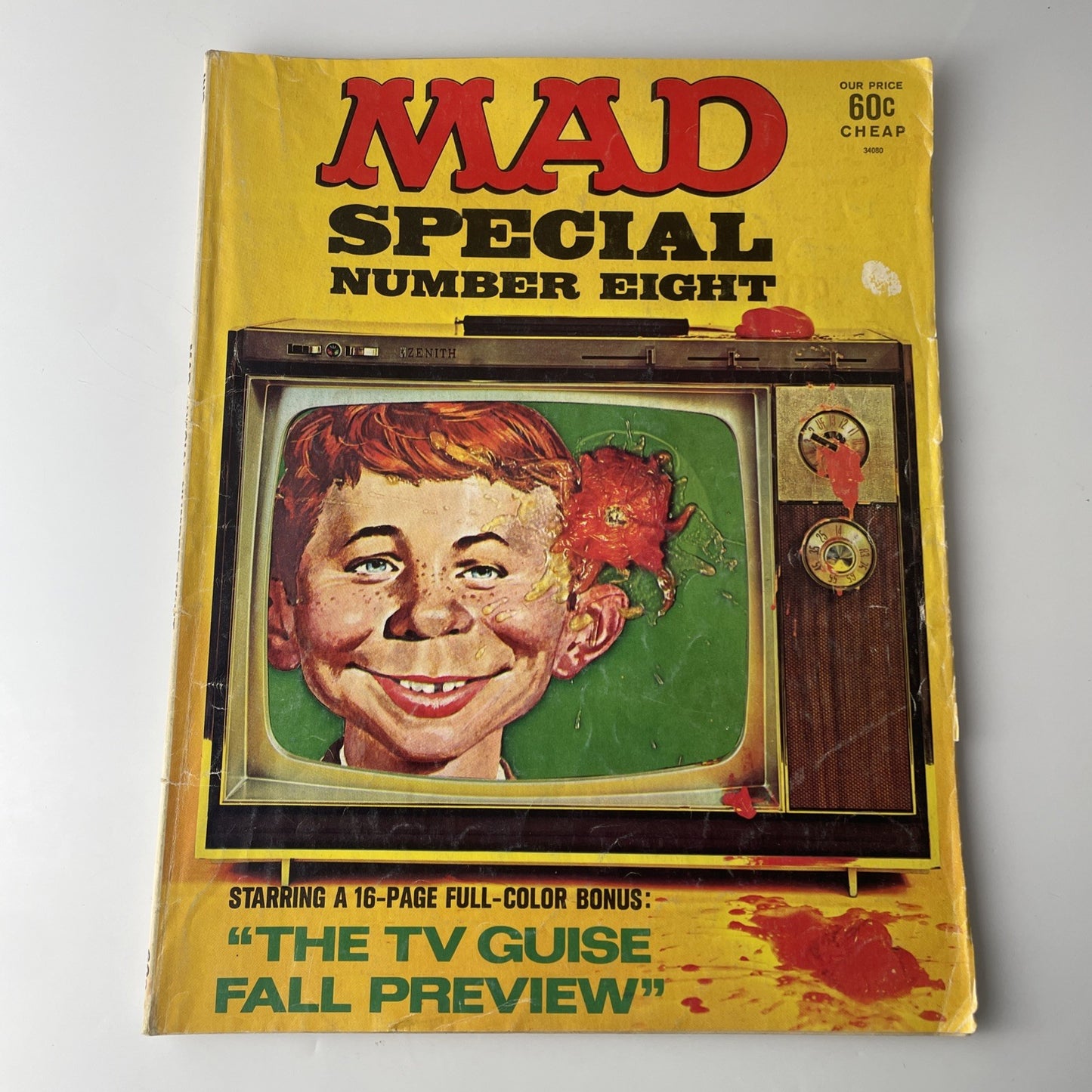 Vintage 1972 MAD Magazine Special # 8 "The TV Guise Fall Preview"