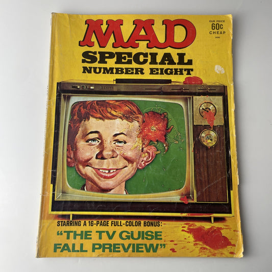 Vintage 1972 MAD Magazine Special # 8 "The TV Guise Fall Preview"