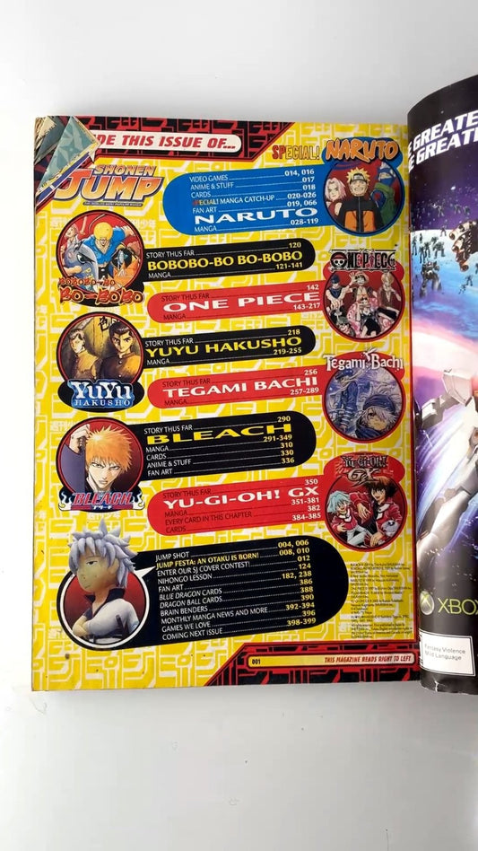 Shonen Jump May 2009 Volume 27 Issue 5 Naruto Bleach Yu-Gi-Oh!