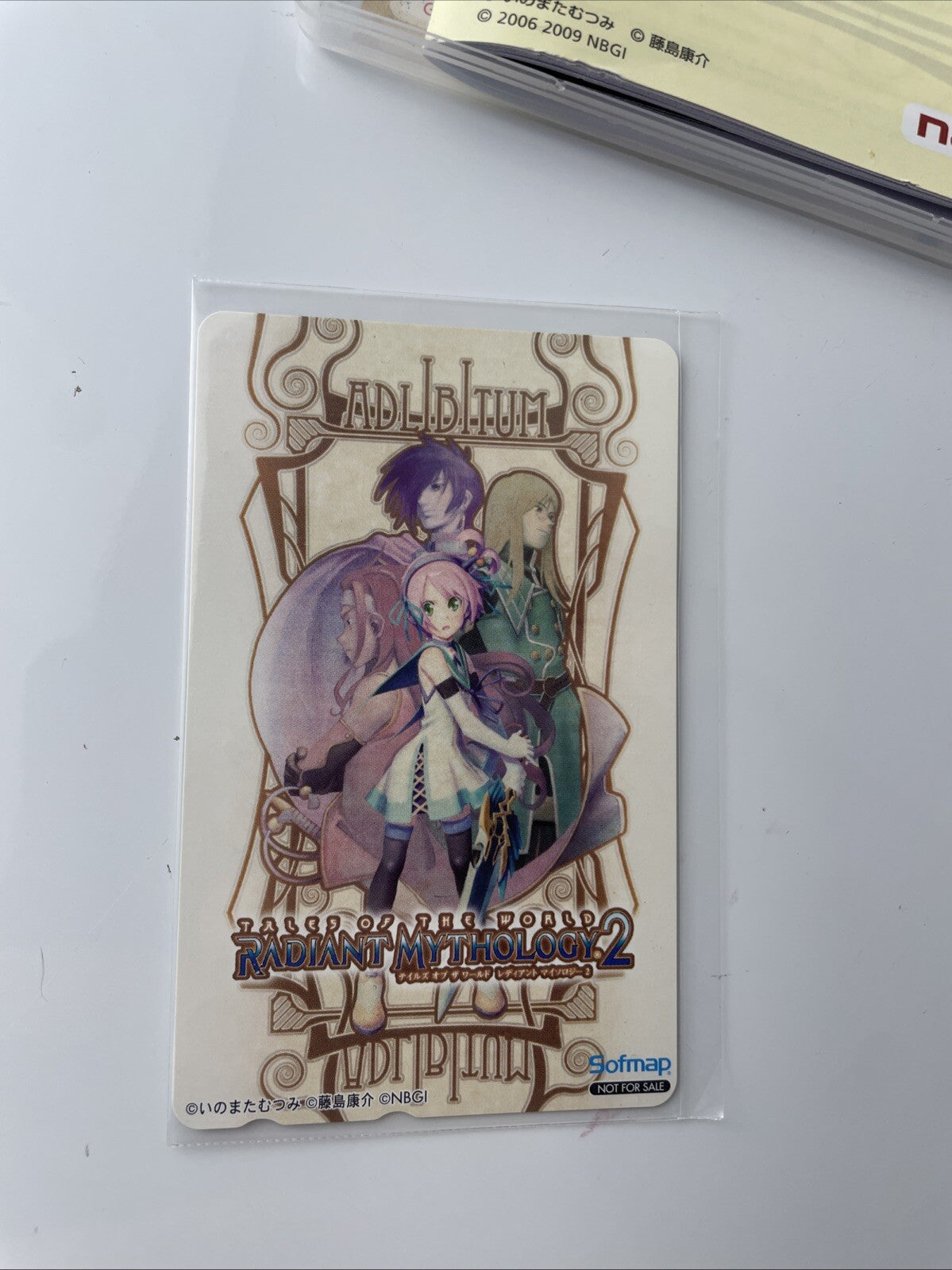 Tales of the World Radiant Mythology 2 Playstation PSP Japan import US Seller