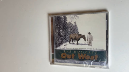 NEW! Robin Arnold & Bob Christensen - The Holidays Out West CD 2002 Holiday Folk