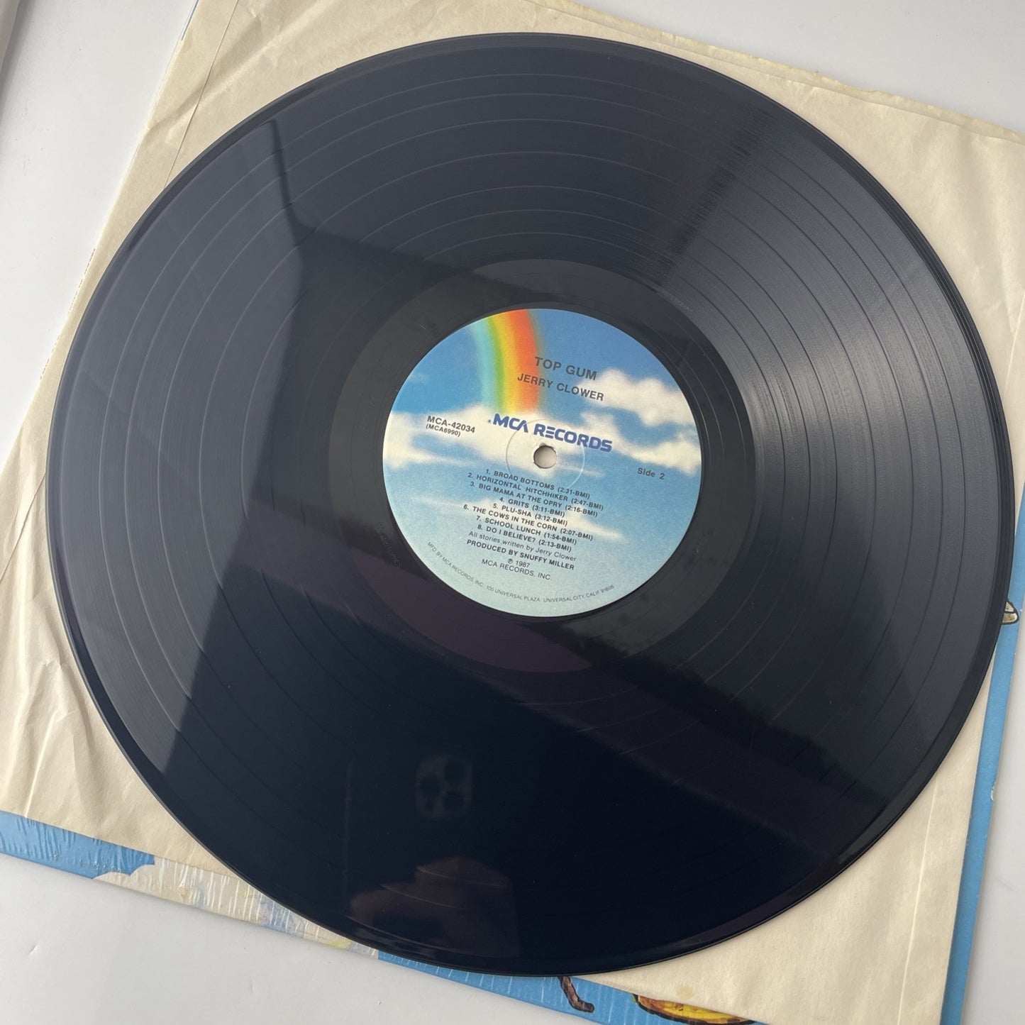 Jerry Clower Top Gum The Mouth Of Mississippi MCA 42034 Record Album LP