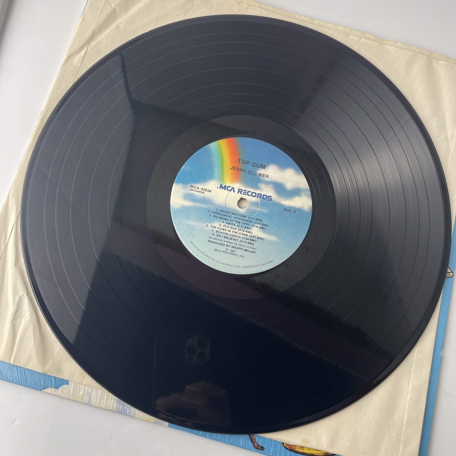 Jerry Clower Top Gum The Mouth Of Mississippi MCA 42034 Record Album LP
