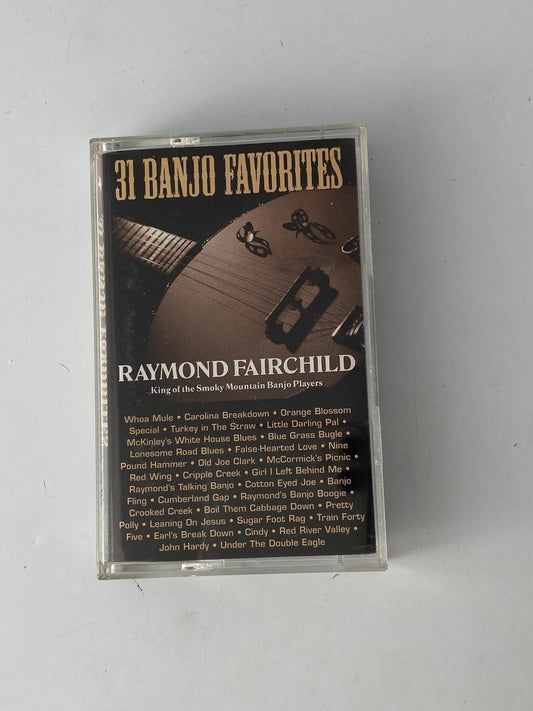 Raymond Fairchild 31 Banjo Favorites Cassette 1993 Rural Rhythm DCC Bluegrass