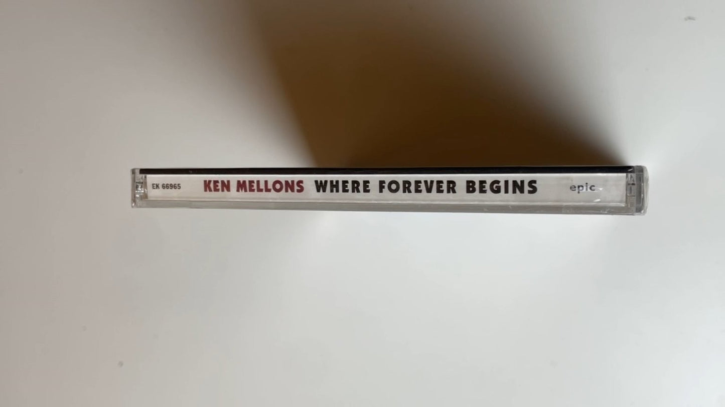 Ken Mellons - Where Forever Begins CD New Sealed! 1995 Country Epic Records