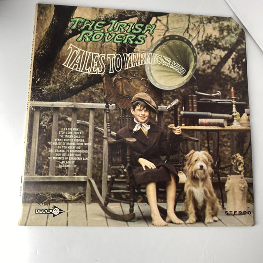 Vintage Irish Rovers Tales To Warm Your Mind 12" Black Vinyl LP 1969 Decca Folk