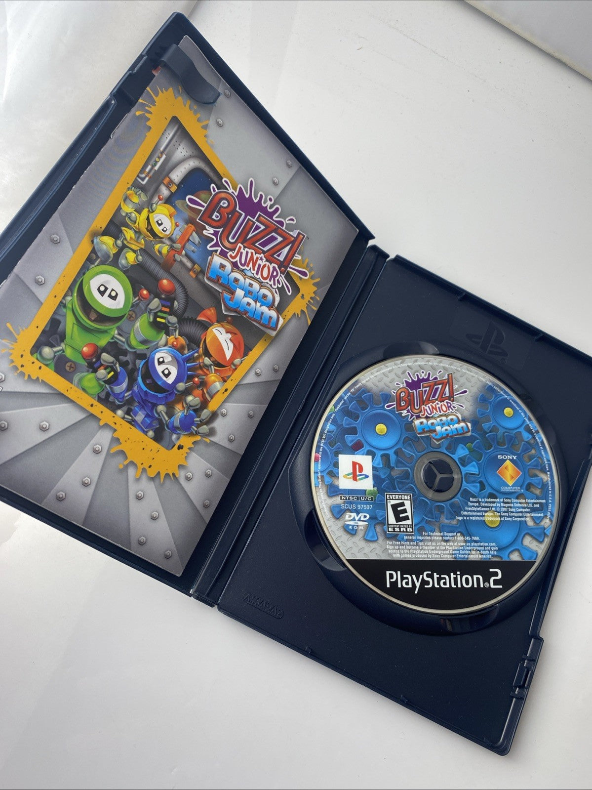 Buzz Junior Jr: Robo Jam (Sony PlayStation 2 PS2, 2008) NTSC - Very Good