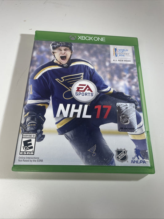NHL 17 (Microsoft Xbox One, 2016) Tested-Works-Fast Shipping