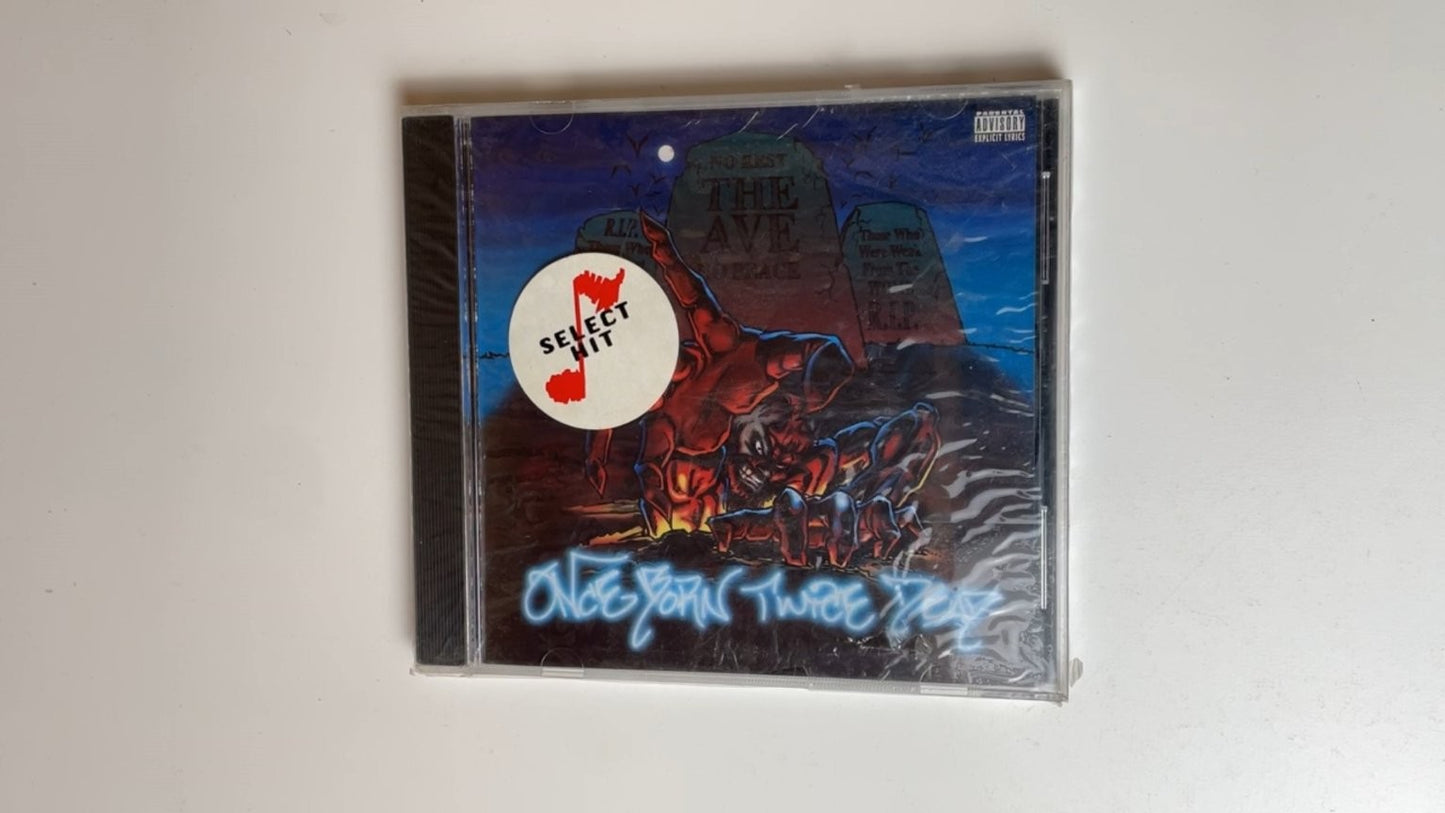 NEW! The Ave - Once Born Twice Dead CD 1997 RARE 90s RAP HIP HOP LOST MEDIA