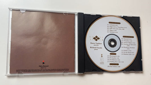 Goethe Lieder Richard Goode Dawn Upshaw CD 1994 Classical Elektra