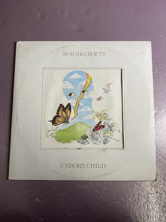 Vintage Seals & Crofts Unborn Child 12" Vinyl LP 1974 Warner Soft Folk Rock