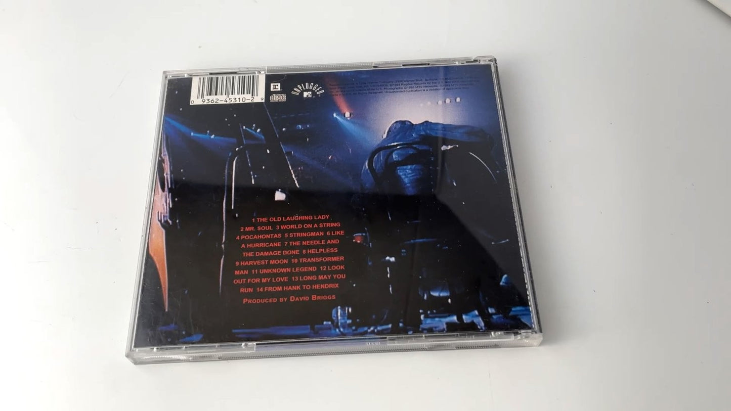 Neil Young - Unplugged CD 1993 Acoustic Rock Reprise Label