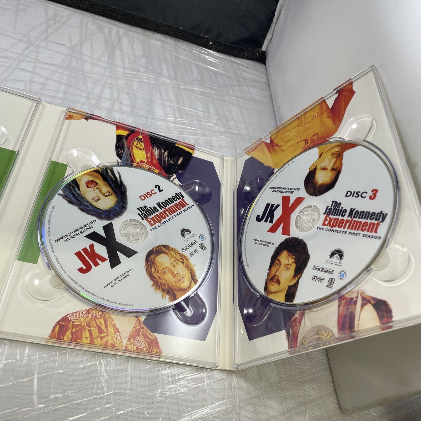 The Jamie Kennedy Experiment - The Complete First Season (DVD, 2003, 3-Disc Set)