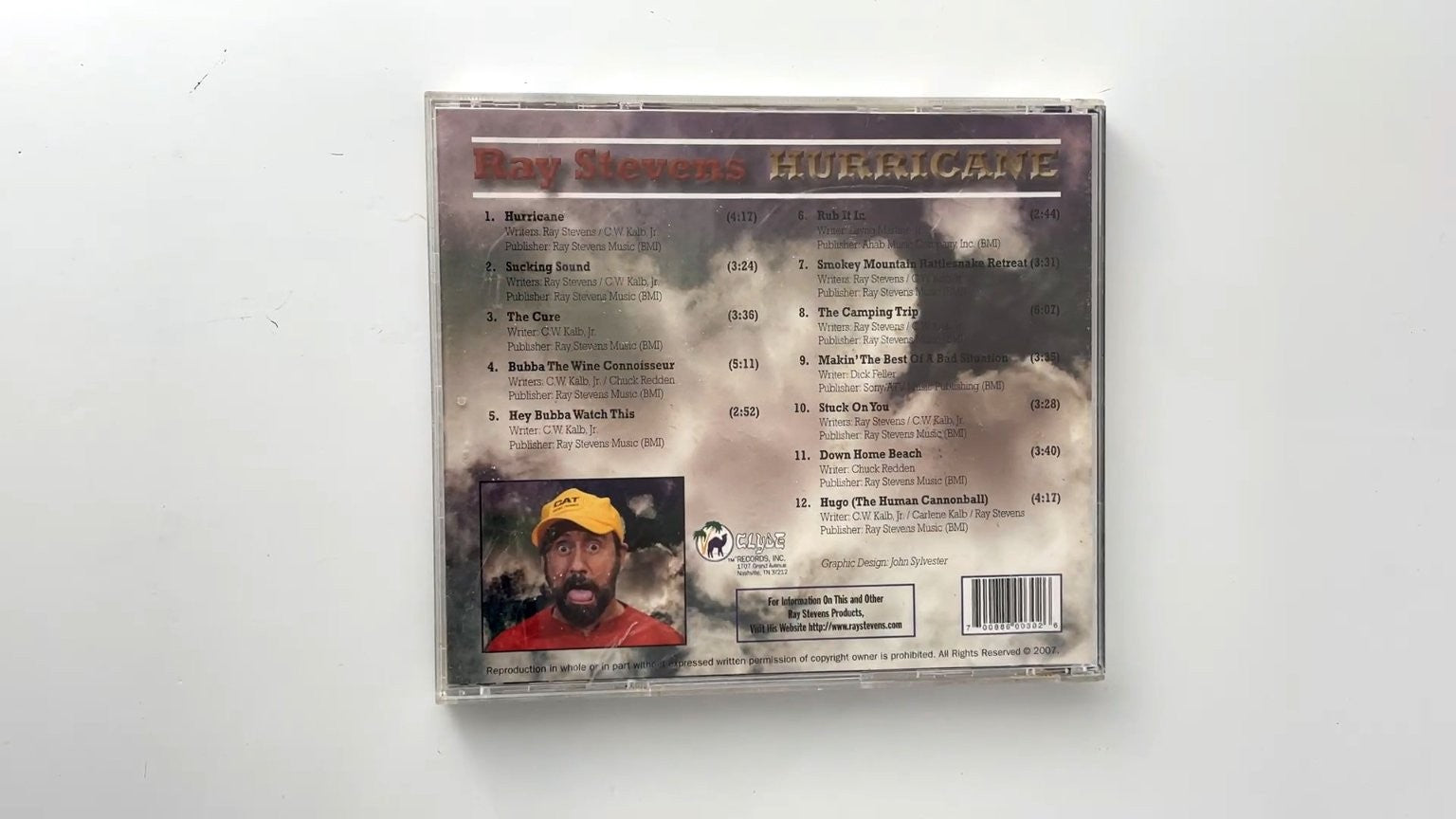 Ray Stevens - Hurricane CD 2007 Comedy Country Clyde Records
