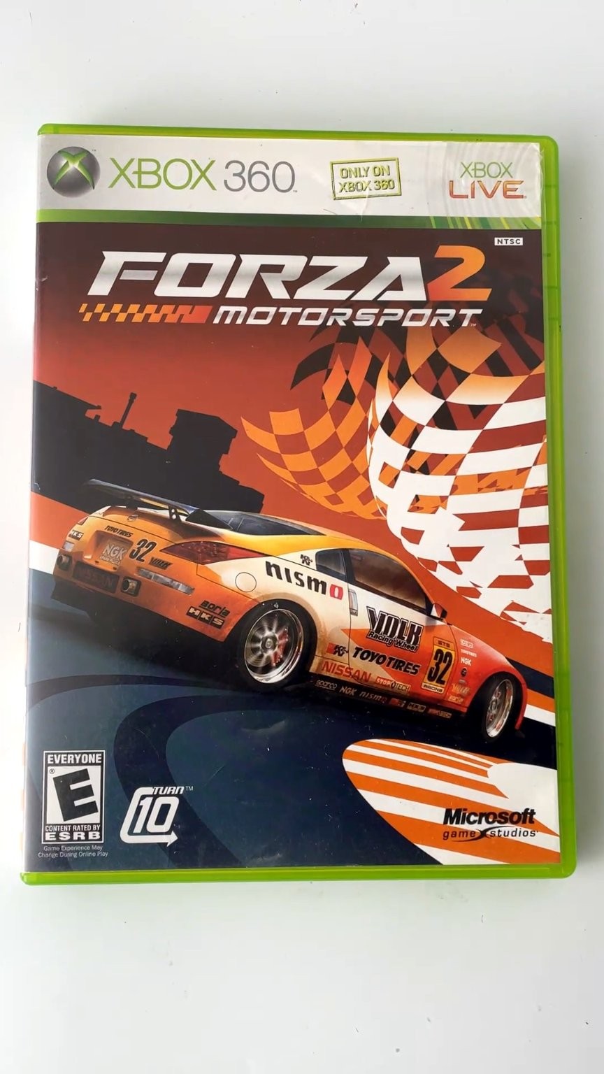 Forza Motorsport 2 Xbox 360 Video Game Multiplayer Racing Simulation