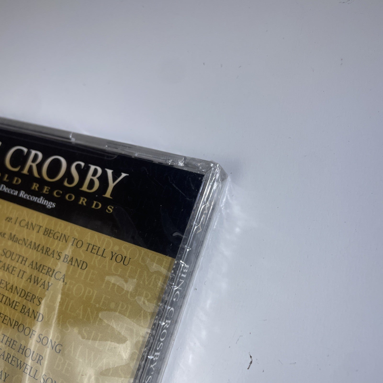 Bing Crosby's Gold Records by Bing Crosby (CD, Nov-1997, Decca) New/Sealed