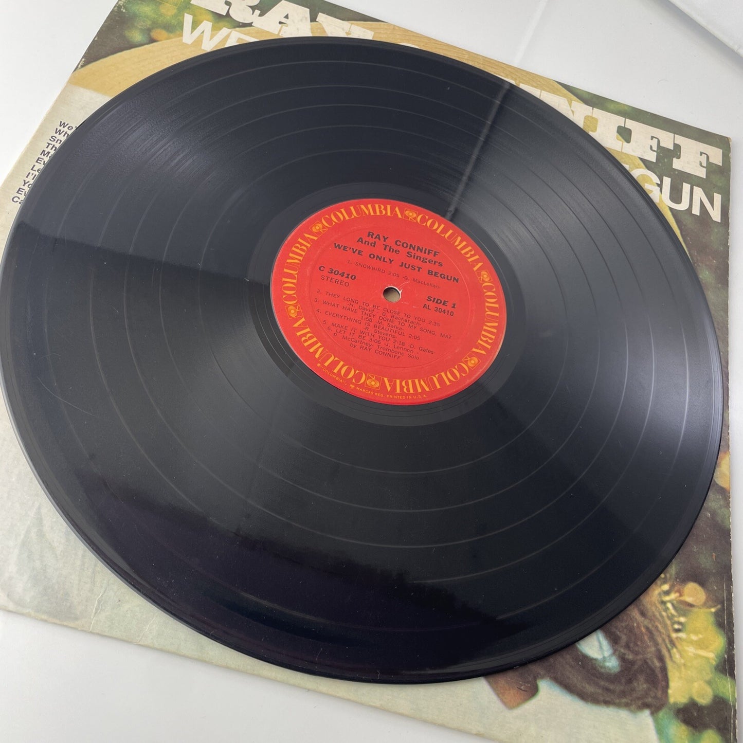 Ray Conniff and the Singers We've Only Just Begun 12" Vinyl C 30410