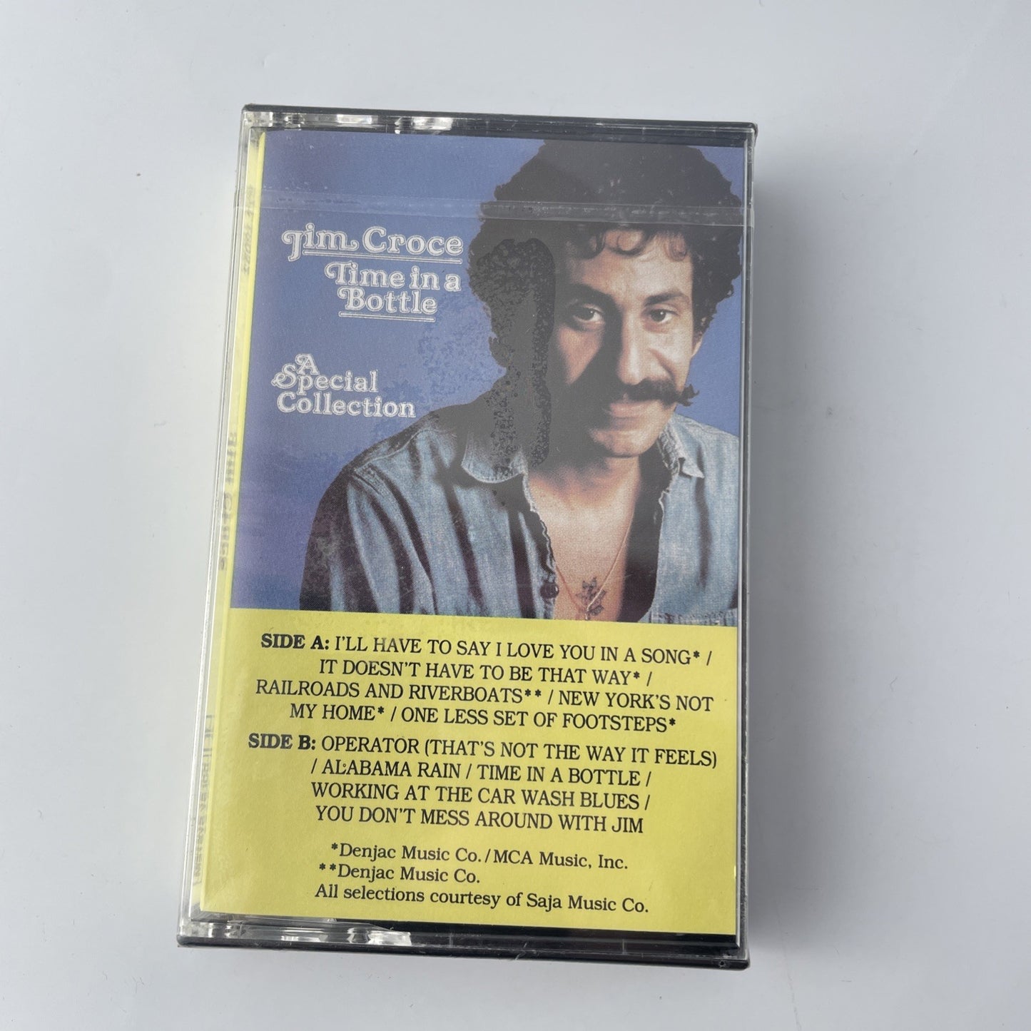 Jim Croce Time in a Bottle -A Special Collection Audio Cassette Tape--NIP
