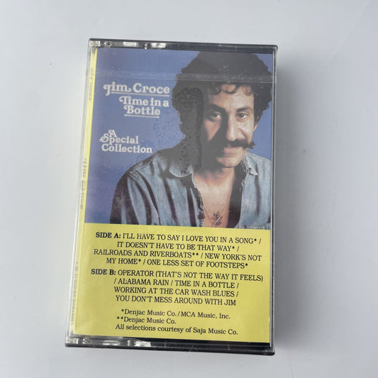 Jim Croce Time in a Bottle -A Special Collection Audio Cassette Tape--NIP