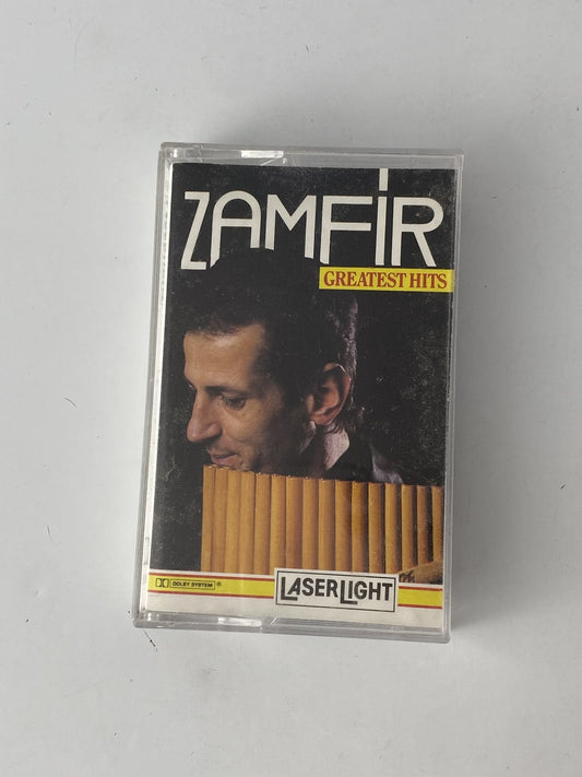 Zamfir Greatest Hits Cassette 1989 LaserLight Pan Flute World Music