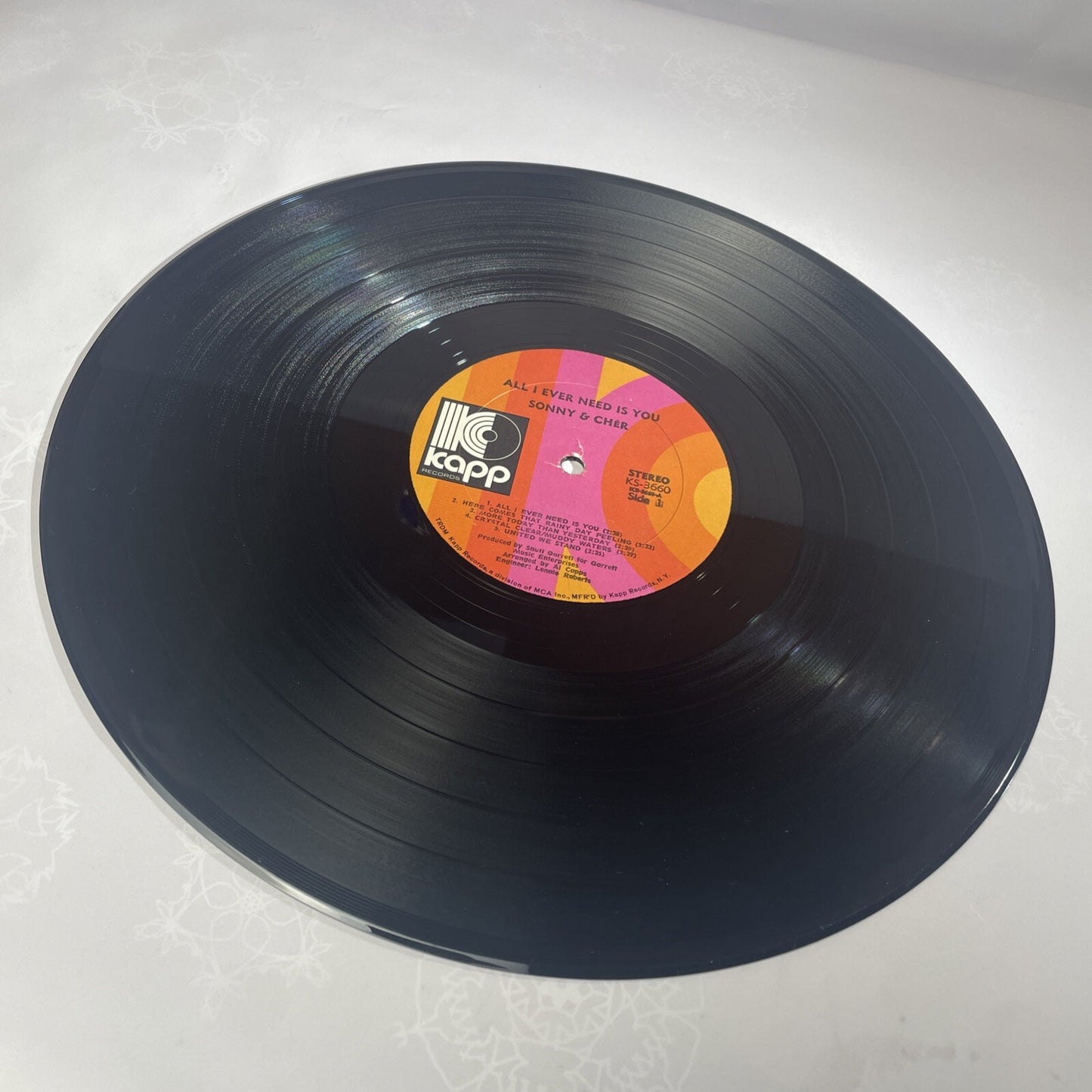 SONNY & CHER All I Ever Need Is You 1972 Vinyl LP Kapp Records KS-3660 - VG+