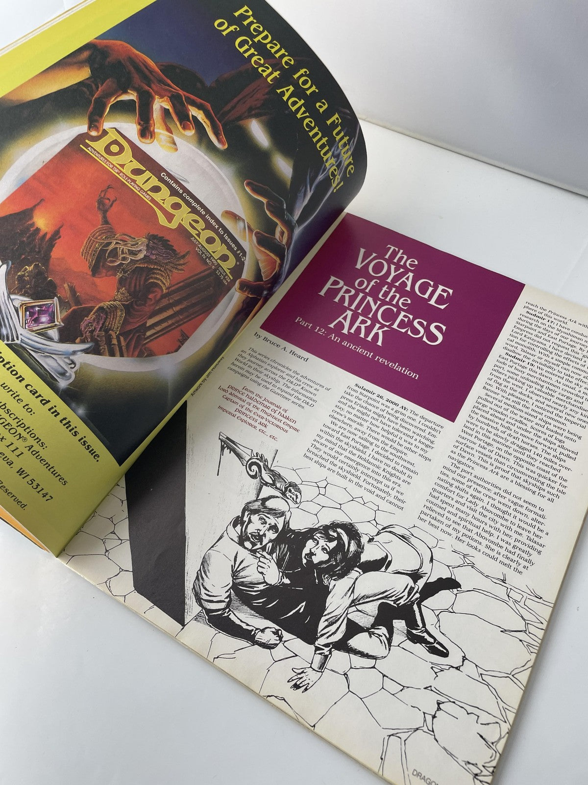 Vintage Dragon Magazine Issue 165 Jan 1991 TSR Dungeons & Dragons RPG AD&D