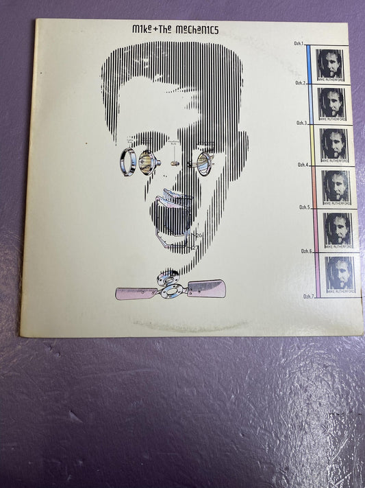 Vintage Mike + The Mechanics Self-Titled 12" Black Vinyl LP 1985 Anti Rock Pop