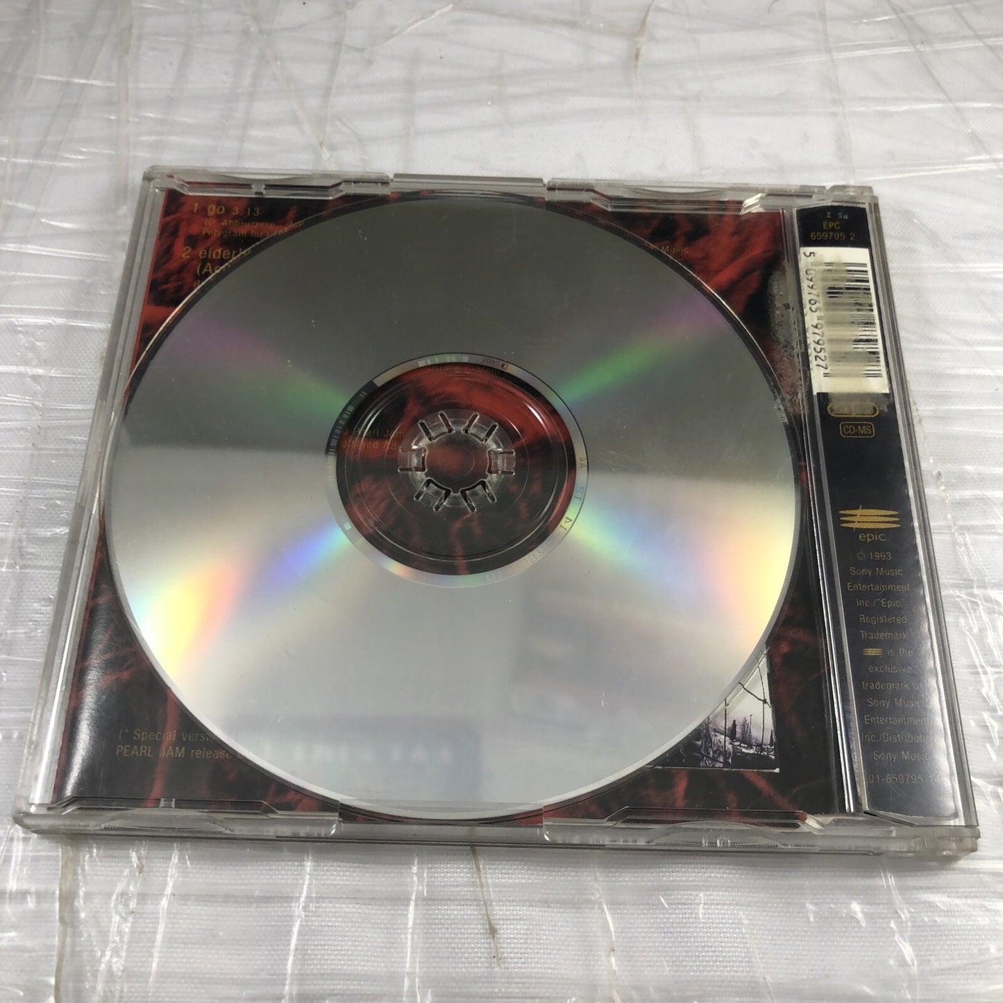 PEARL JAM GO W/ELDERLY WOMAN... (NON-ALBUM), ALONE (NON-ALBUM) CD SINGLE