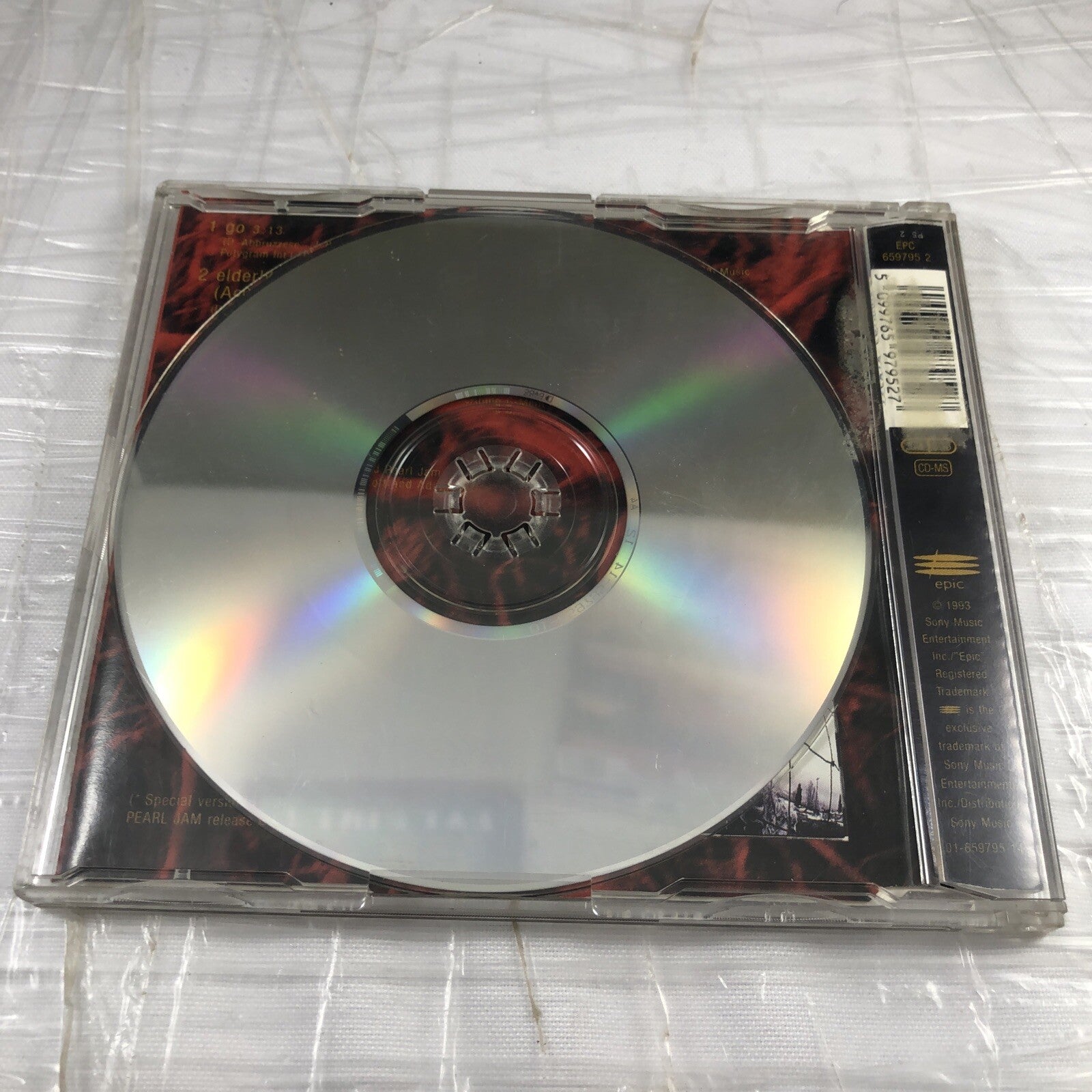 PEARL JAM GO W/ELDERLY WOMAN... (NON-ALBUM), ALONE (NON-ALBUM) CD SINGLE