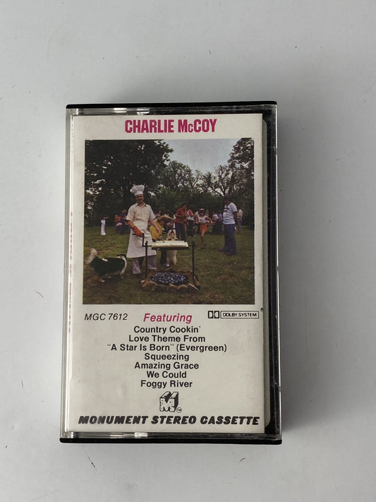 Charlie McCoy Country Cookin' Cassette 1977 Monument