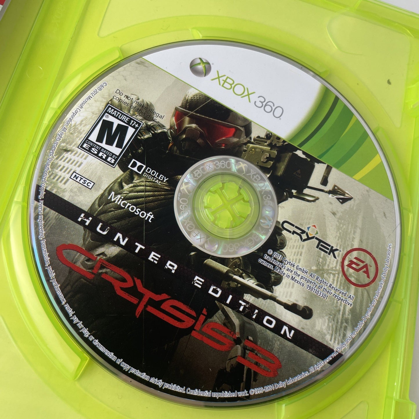 Crysis 3 - Hunter Edition Xbox 360 - Complete CIB
