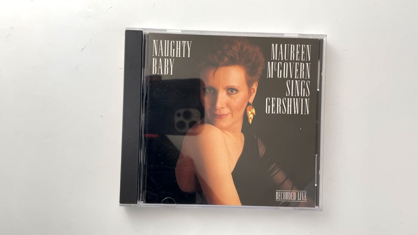 Maureen McGovern - Naughty Baby Sings Gershwin CD 1989 Live Jazz CBS
