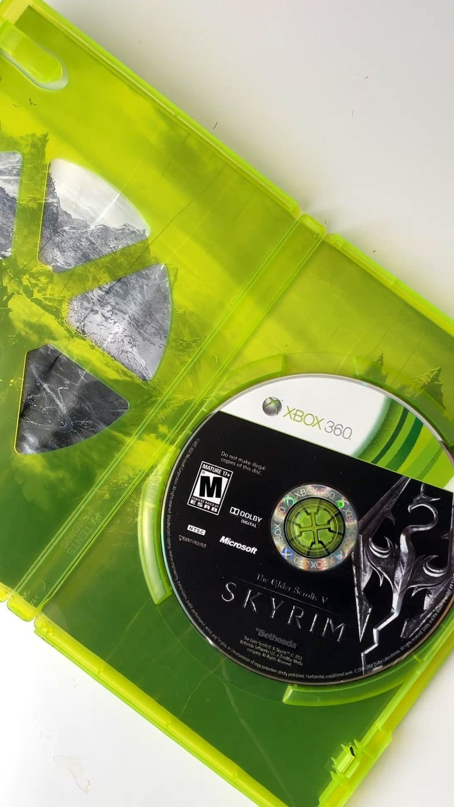 The Elder Scrolls V Skyrim Xbox 360 Video Game Open World RPG