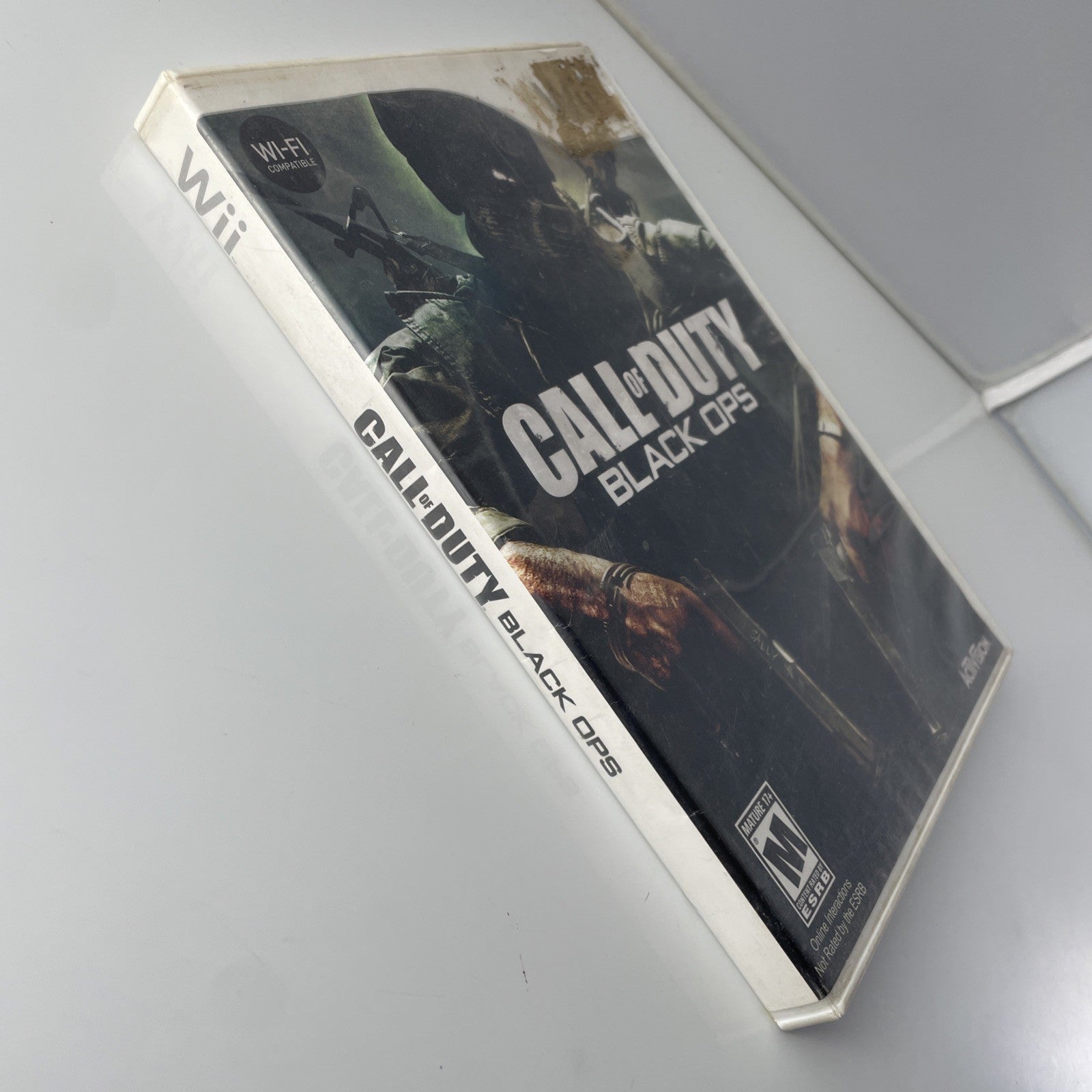 Call of Duty Black Ops (Nintendo Wii) Complete CIB Tested Marine Corps Sticker