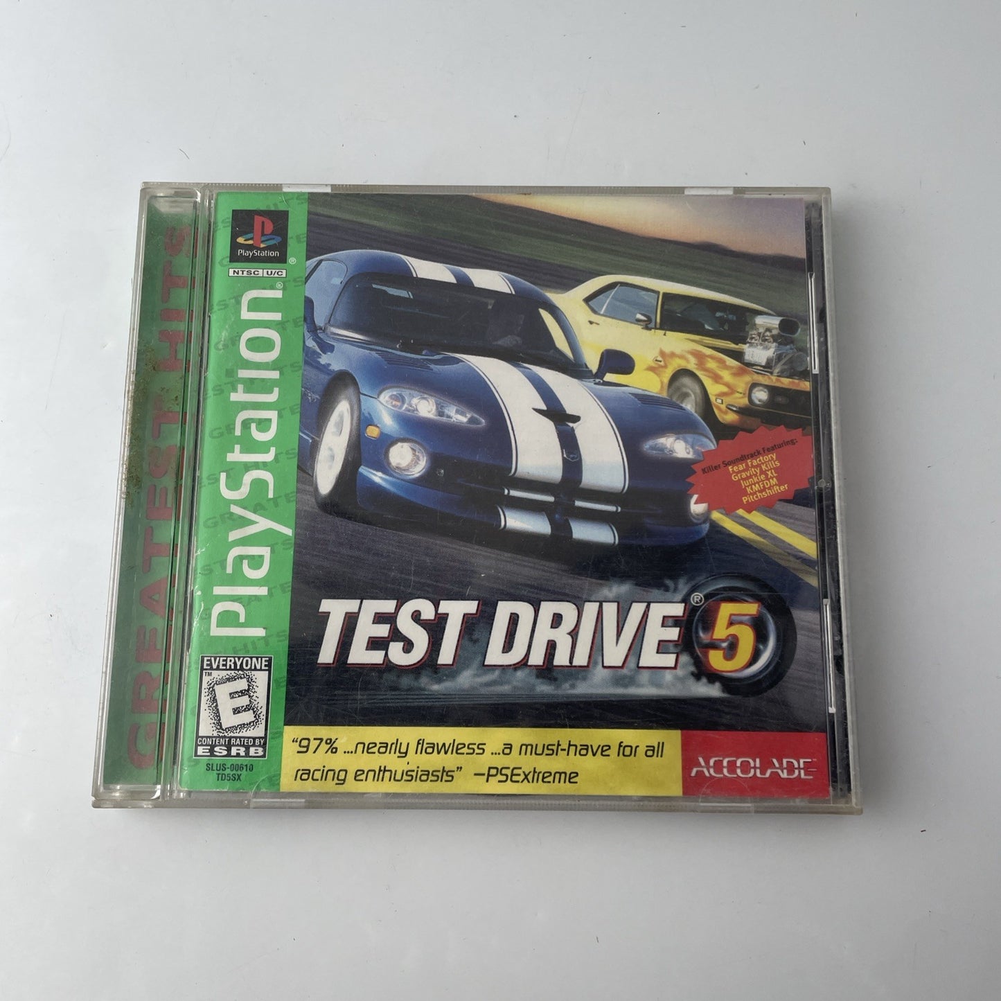 Test Drive 5 (Sony PlayStation 1, 1998) - COMPLETE, TESTED
