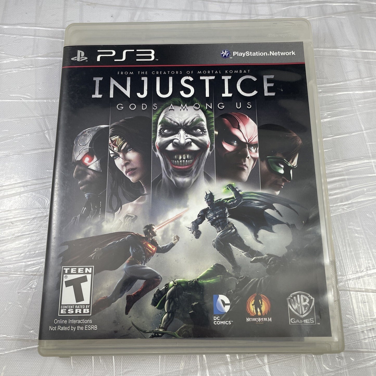 Injustice: Gods Among Us (Sony PlayStation 3) PS3 Game with Manual - Complete!