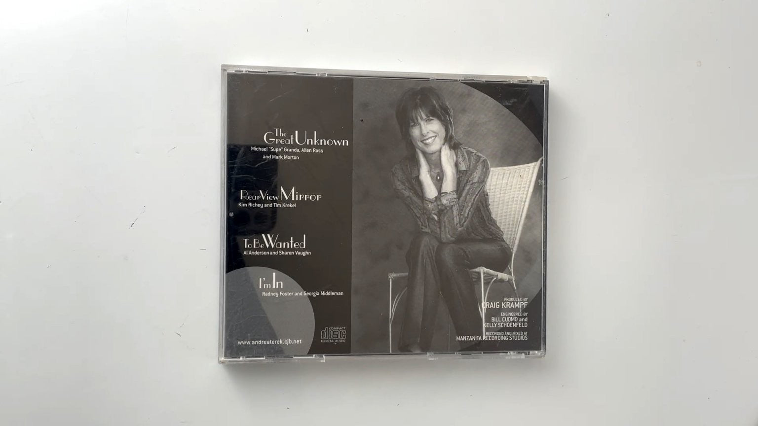 Andrea Terek - Andrea Terek CD 1998 Debut Jazz Vocal ART-001