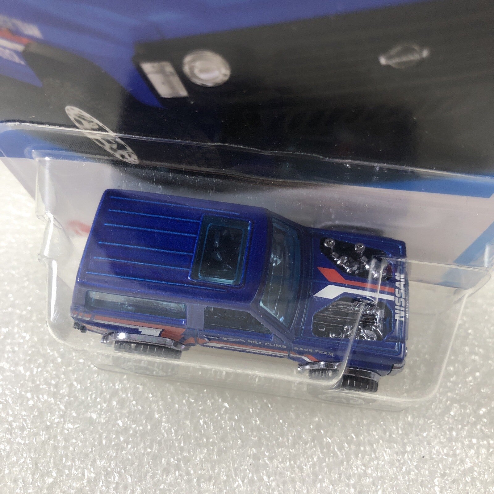 Nissan Patrol Custom HW J Imports 1/10 Blue Red White 2023 Long Card