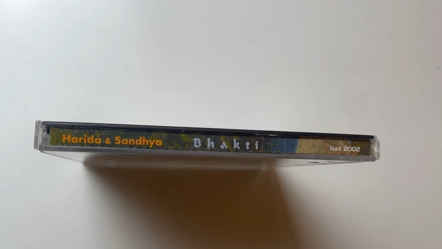 Harida & Sandhya - Bhakti Songs of Devotion CD 2002 New Age Nazca Music RARE Y2K