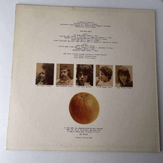 Jeff Beck - The Jeff Beck Group - EX/EX 1972 Blues Rock Epic KE-31331 1ST Press