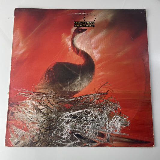 DEPECH MODE 1981: Speak & Spell LP 33 RPM Vinyl 12" Sire Record Los SRK 3642 VG