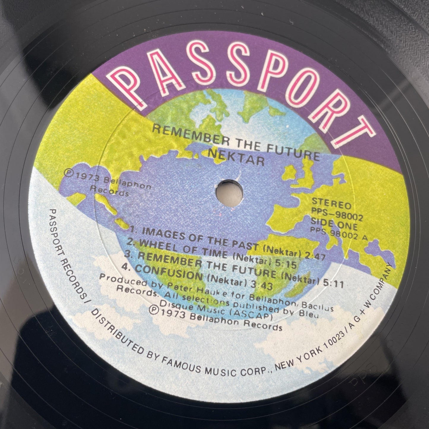 Nektar - Remember The Future - Vinyl LP 1974 Passport Records PPS-98002 ~ VG